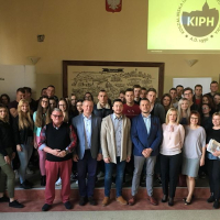 Spotkanie przedsiębiorców zrzeszonych w KIPH z młodzieżą z Zespołu Szkół nr 1 im. Mikołaja Kopernika