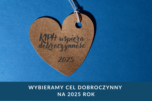 KIPH wspiera dobroczynność.